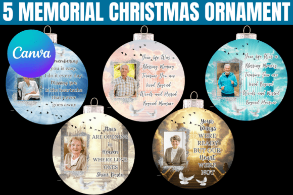 5 Memorial Christmas Ornament Templates for Cherished Keepsakes