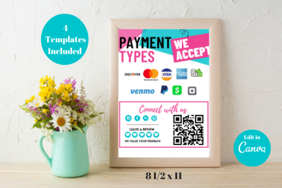 Elevate Your Vendor Booth with a Colorful Payment Method Bundle