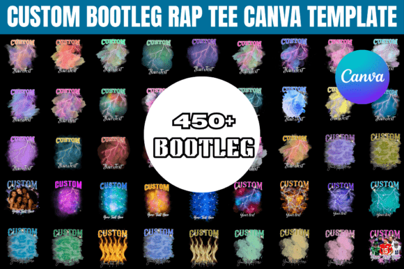 Mastering the 90s Vibe: Your Guide to 450+ Custom Bootleg Rap Tee Templates