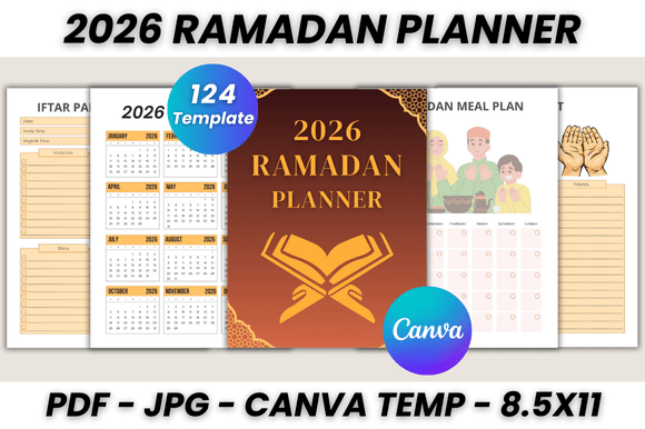 Streamline Your Spiritual Journey: The 2026 Ramadan Planner Canva Template